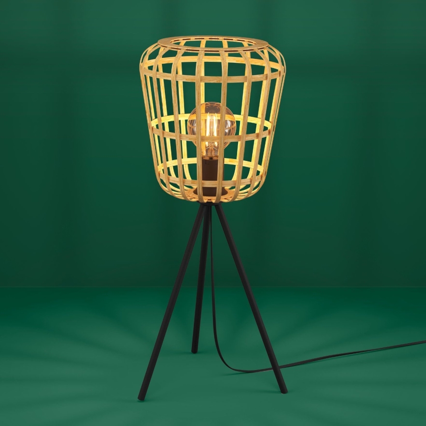 Eglo - Stolní lampa 1xE27/40W/230V bambus