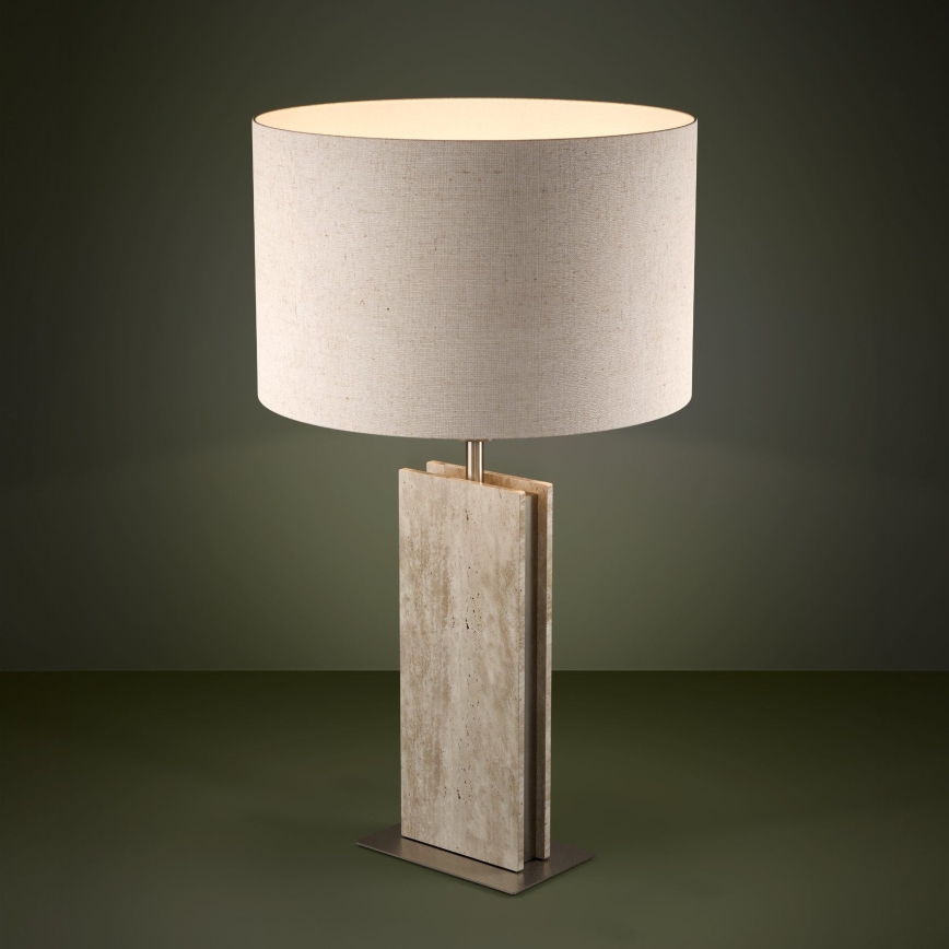 Eglo - Stolní lampa 1xE27/40W/230V béžová