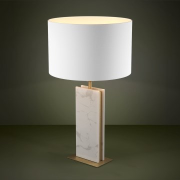 Eglo - Stolní lampa 1xE27/40W/230V bílá