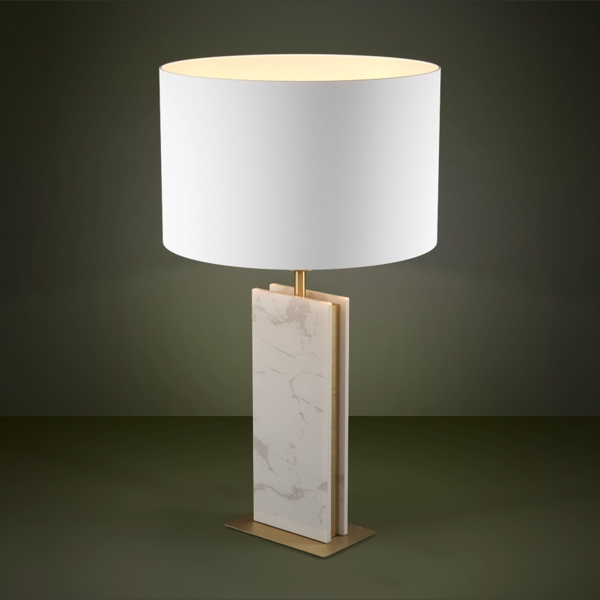 Eglo - Stolní lampa 1xE27/40W/230V bílá