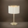 Eglo - Stolní lampa 1xE27/40W/230V bílá