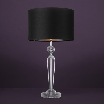 Eglo - Stolní lampa 1xE27/40W/230V černá
