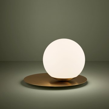 Eglo - Stolní lampa 1xE27/40W/230V zlatá