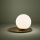 Eglo - Stolní lampa 1xE27/40W/230V zlatá