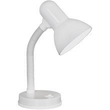 EGLO - Stolní lampa 1xE27/40W bílá