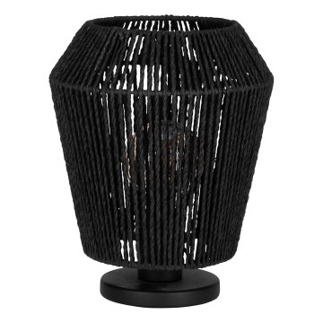Eglo - Stolní lampa 1xE27/60W/230V černá