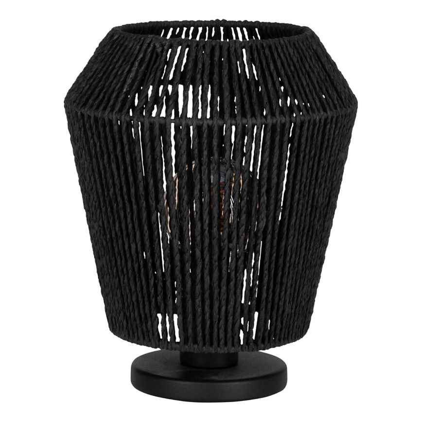 Eglo - Stolní lampa 1xE27/60W/230V černá