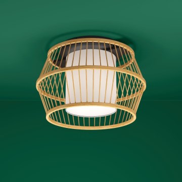 Eglo - Stropní svítidlo 1xE27/40W/230V bambus