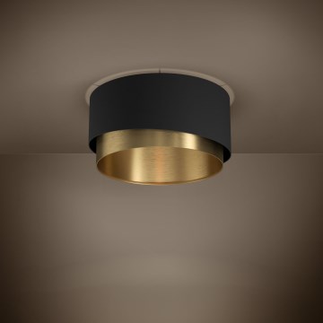 Eglo - Stropní svítidlo 1xE27/40W/230V černá/zlatá