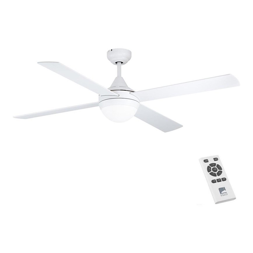 Eglo - Stropní ventilátor 2xE27/7W/230V + dálkové ovládání