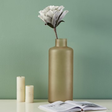 Eglo - Umělá květina 65 cm bílá