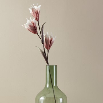Eglo - Umělá květina 85 cm červená