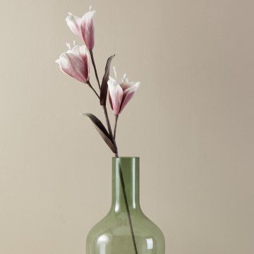 Eglo - Umělá květina 85 cm růžová