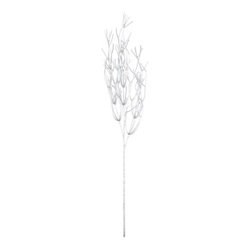 Eglo - Umělá květina 87,5 cm stříbrná