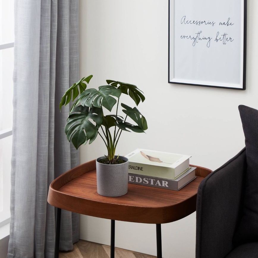 Eglo - Umělá rostlina v květináči 42x30 cm monstera