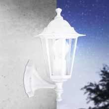 EGLO - Venkovní nástěnné svítidlo 1xE27/60W bílá