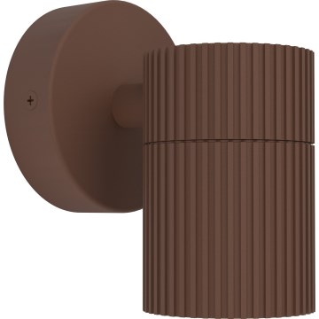 Eglo - Venkovní nástěnné svítidlo 1xGU10/28W/230V IP44 hnědá