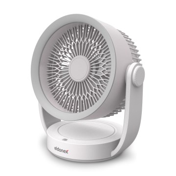 ELDONEX ESF-1010-WH - Nabíjecí stolní ventilátor 9W/5V 4000 mAh bílá