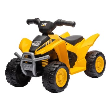 Elektrická čtyřkolka CAT 30W/4000 mAh žlutá/černá