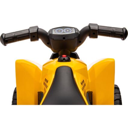 Elektrická čtyřkolka CAT 30W/4000 mAh žlutá/černá