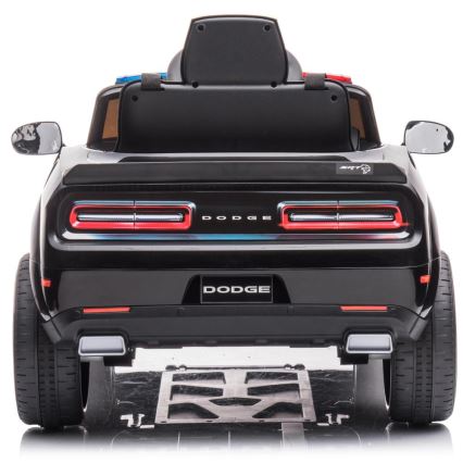 Elektrické autíčko Dodge Challenger Policie 50W/4500 mAh  černá/bílá