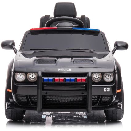 Elektrické autíčko Dodge Challenger Policie 50W/4500 mAh  černá/bílá
