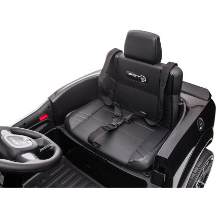 Elektrické autíčko Dodge Challenger Policie 50W/4500 mAh  černá/bílá