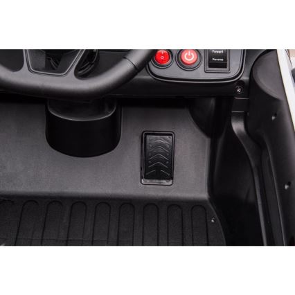 Elektrické autíčko Dodge Challenger Policie 50W/4500 mAh  černá/bílá