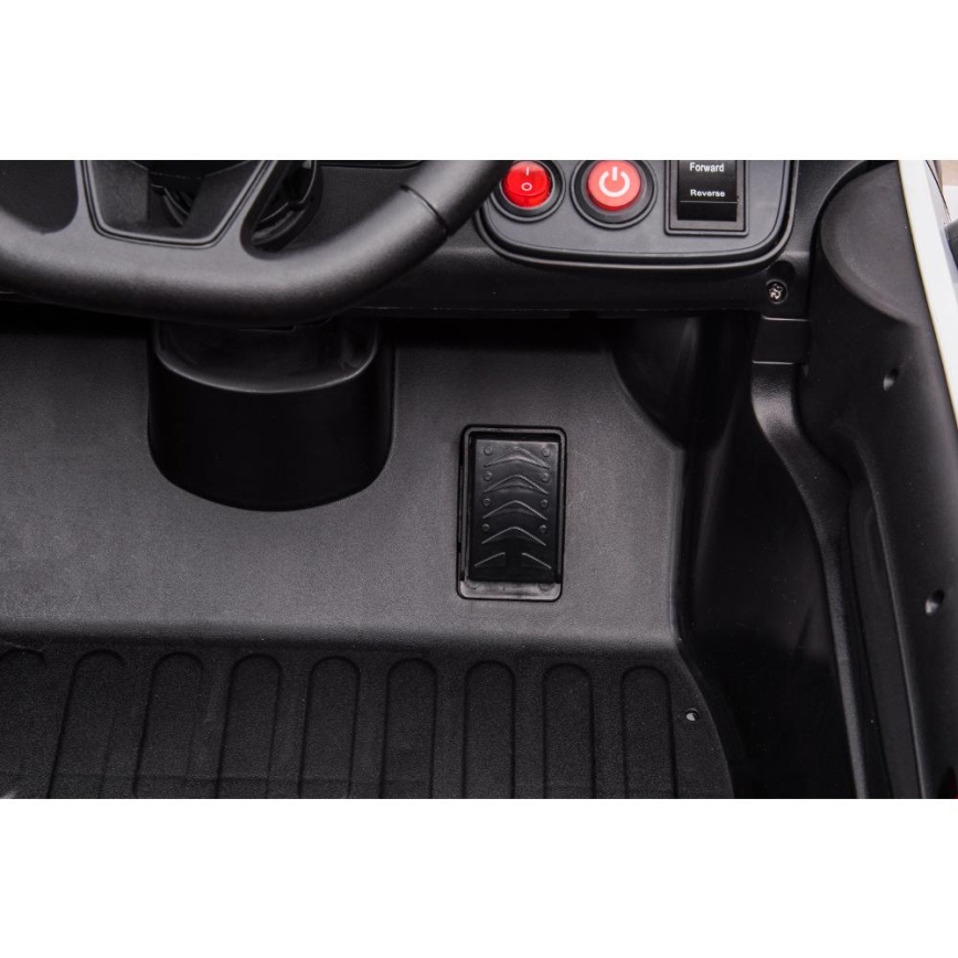 Elektrické autíčko Dodge Challenger Policie 50W/4500 mAh  černá/bílá