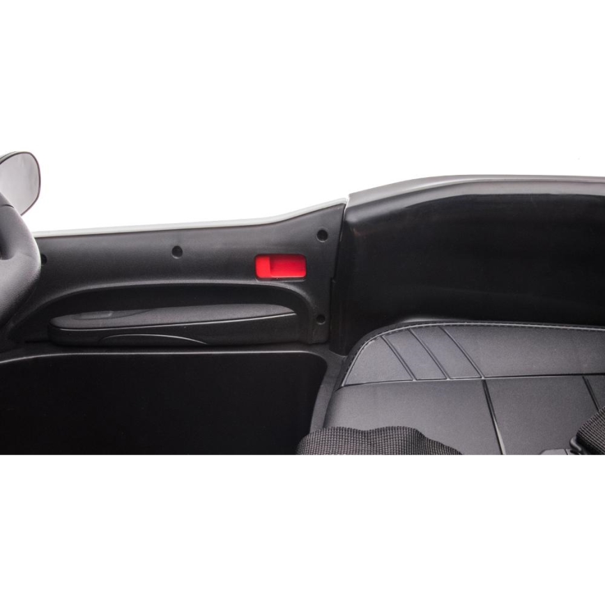 Elektrické autíčko Dodge Challenger Policie 50W/4500 mAh  černá/bílá