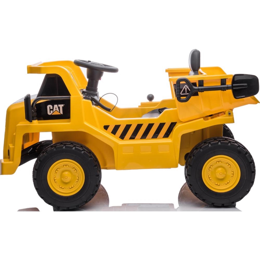 Elektrické autíčko Nakladač CAT 60W/4500 mAh žlutá/černá