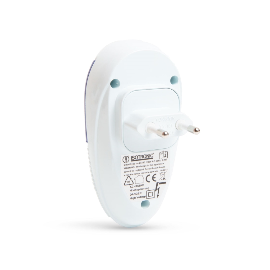 Elektrický lapač hmyzu 2,2W/230V