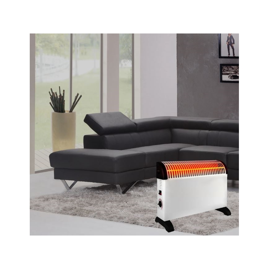 Elektrický přímotop/konvektor 750/1250/2000W termostat