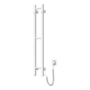 Elektrický sušák na ručníky SILOUETTE 187W/230V 101,1 cm IP44 bílá pravá hranatý