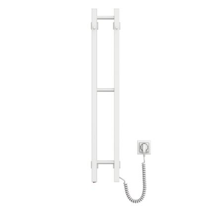 Elektrický sušák na ručníky SILOUETTE 187W/230V 101,1 cm IP44 bílá pravá hranatý