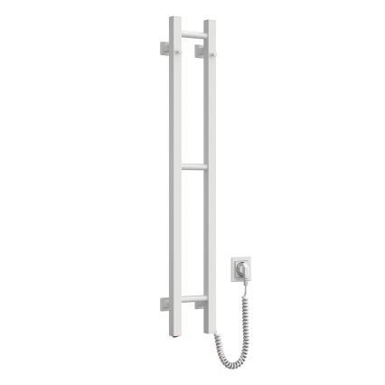 Elektrický sušák na ručníky SILOUETTE 187W/230V 101,1 cm IP44 bílá pravá hranatý