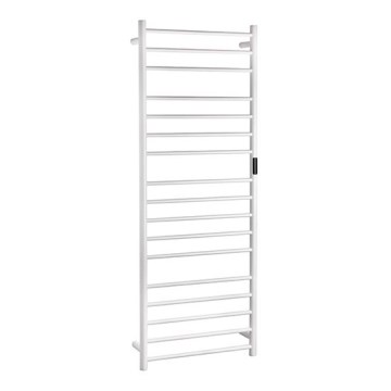 Elektrický sušák ručníků 60x168 cm 285W nerez/bílá