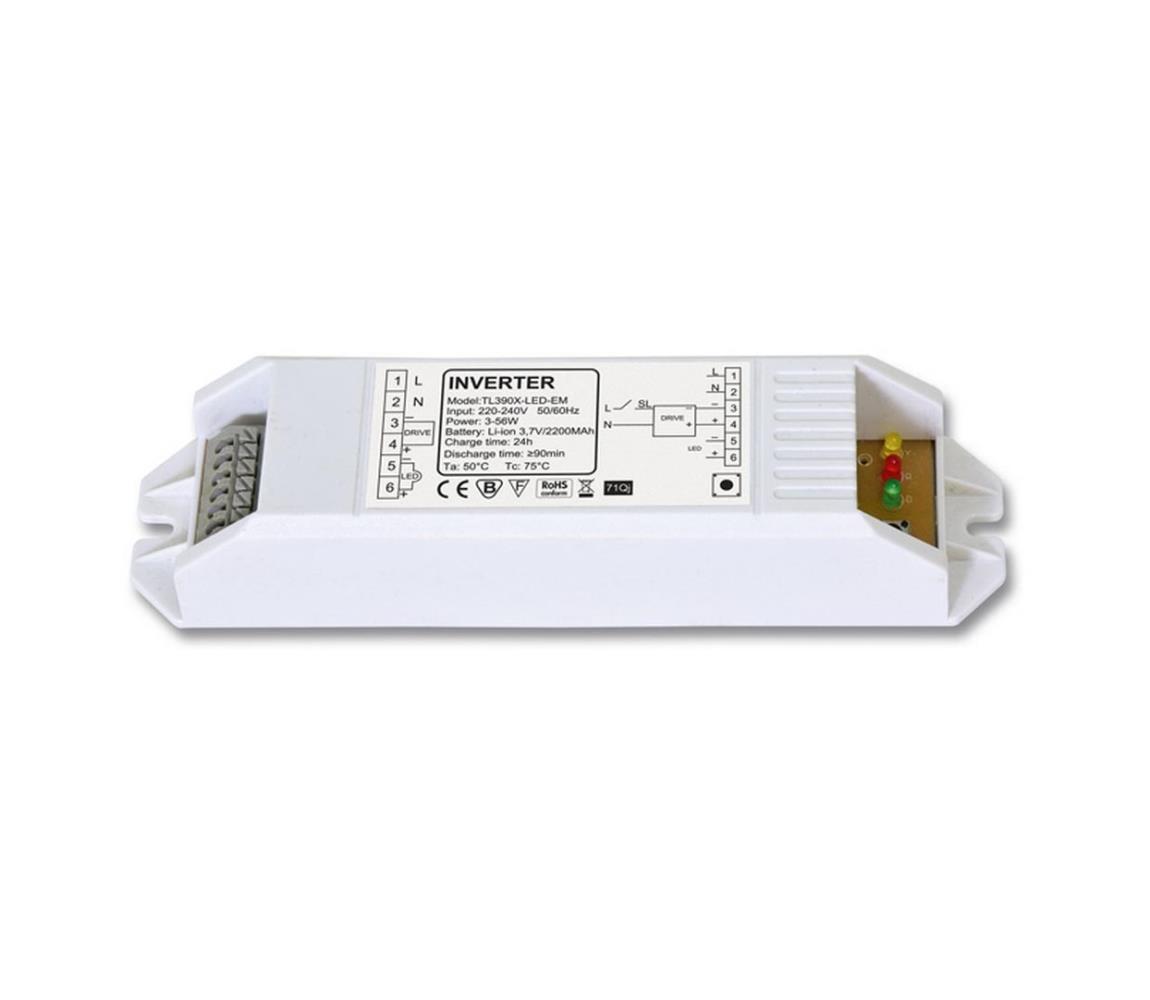 Ecolite Elektrický transformátor EMERGENCY 3-56W/3,7V EC0287