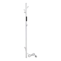 Elektrický tyčový sušák ručníků 118 cm 30W bílá