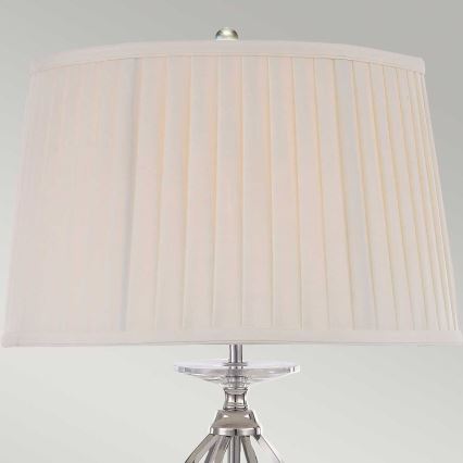 Elstead - Stolní lampa AEGEAN 1xE27/60W/230V lesklý chrom