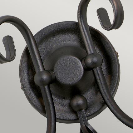 Elstead - Nástěnné svítidlo ARTISAN 2xE14/60W/230V černá