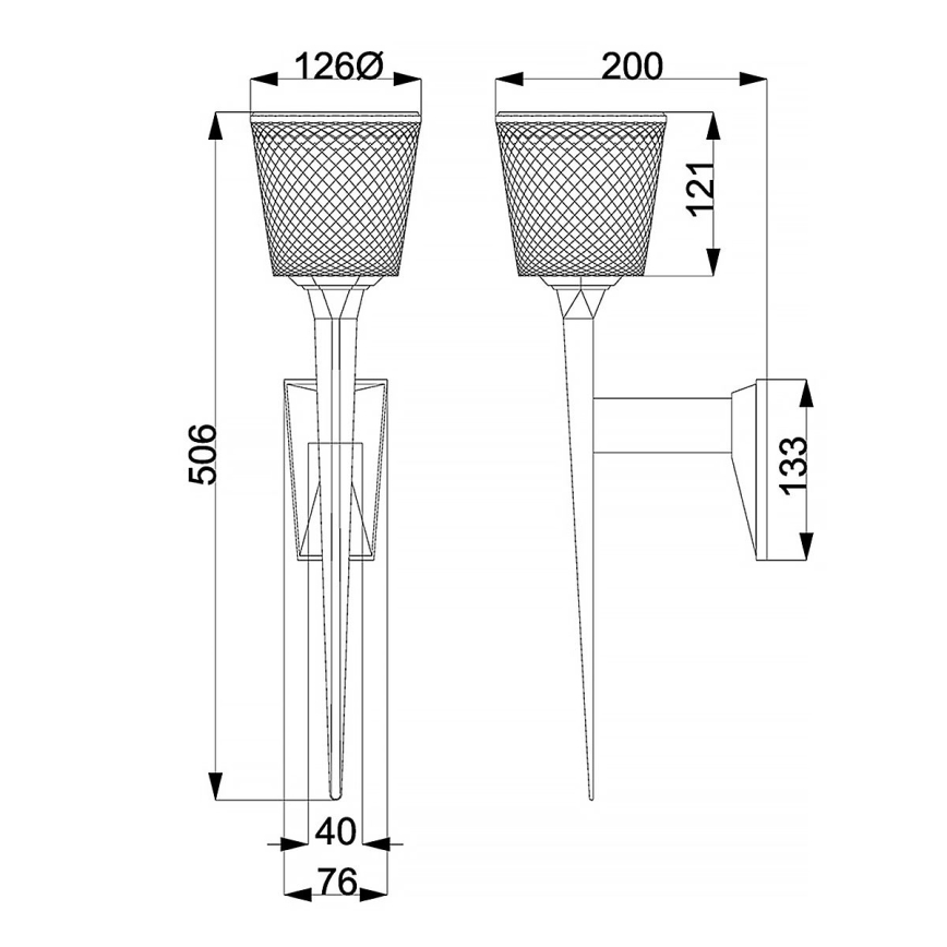 Elstead - LED Koupelnové nástěnné svítidlo VERITY 1xG9/3W/230V IP44