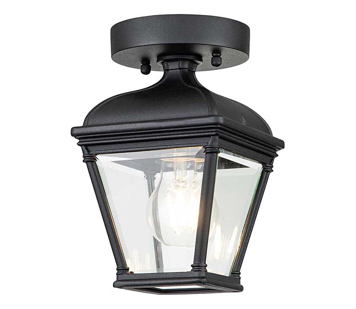 Elstead BAYVIEW-PORCH-BK - Venkovní strop. svítidlo BAYVIEW 1xE27/60W/230V IP44 BAYVIEW-PORCH-BK Černá