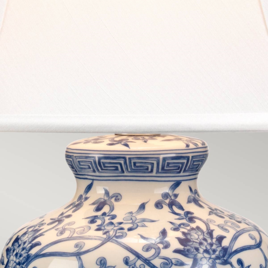 Elstead - Stolní lampa BLUE GINGER JAR 1xE27/60W/230V