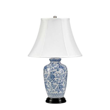 Elstead - Stolní lampa BLUE GINGER JAR 1xE27/60W/230V