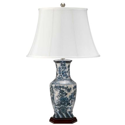 Elstead - Stolní lampa BLUE HEX 1xE27/60W/230V