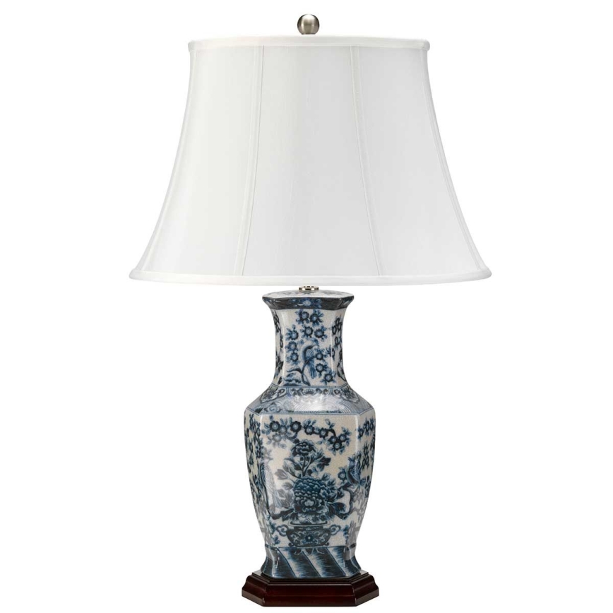 Elstead - Stolní lampa BLUE HEX 1xE27/60W/230V