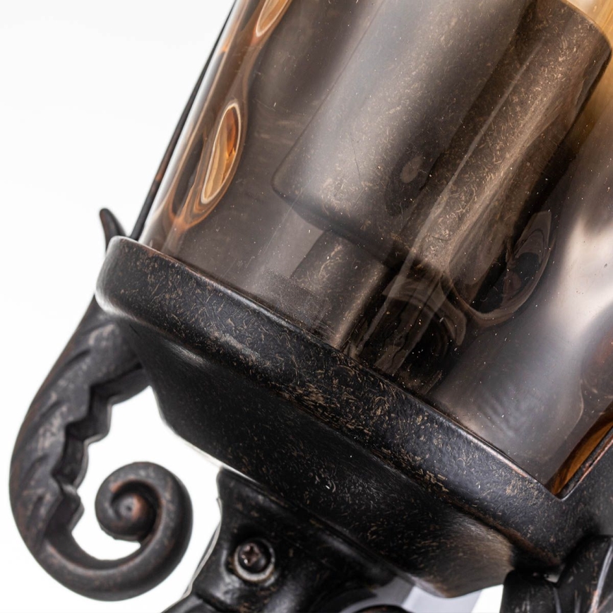 Elstead - Venkovní nástěnné svítidlo BALTIMORE 1xE27/60W/230V IP44 bronzová