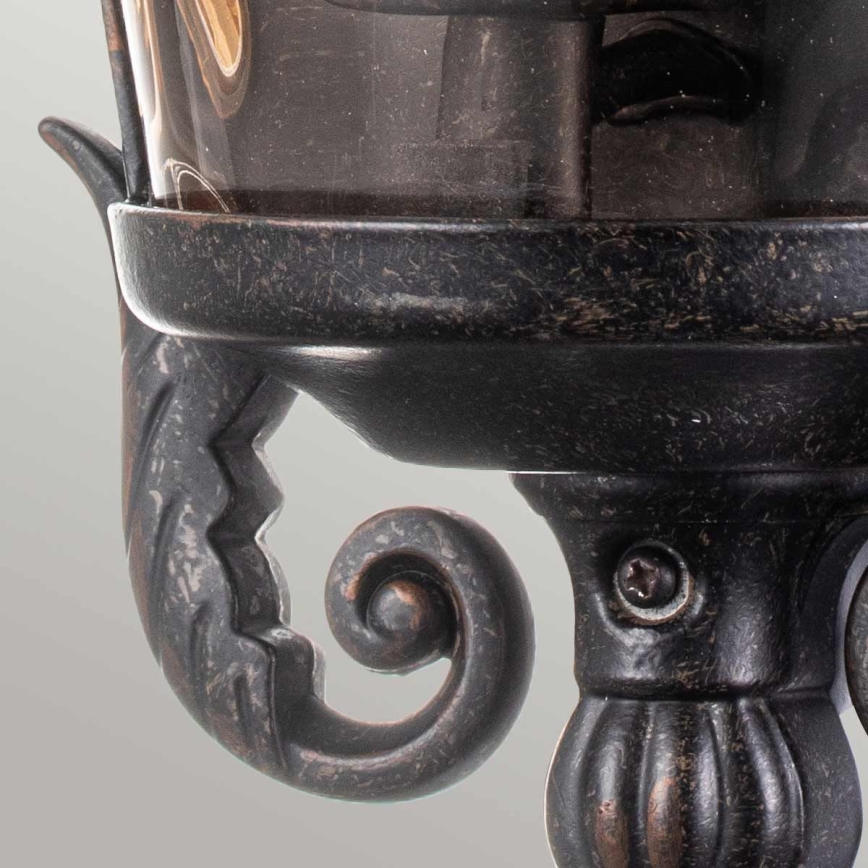 Elstead - Venkovní nástěnné svítidlo BALTIMORE 1xE27/60W/230V IP44 bronzová