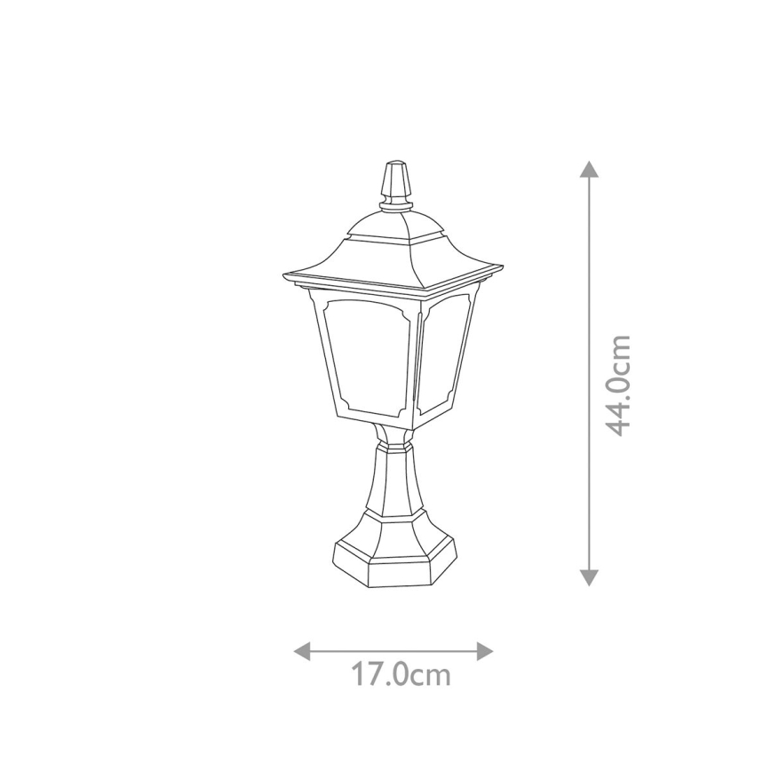 Elstead - Venkovní lampa CHAPEL 1xE27/100W/230V IP44